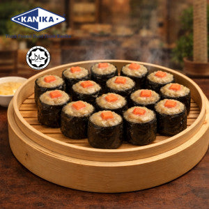 Kanika Premium Seaweed Crab Steak Dumpling 15 PCS 375GM (+-) Frozen Halal Dim Sum